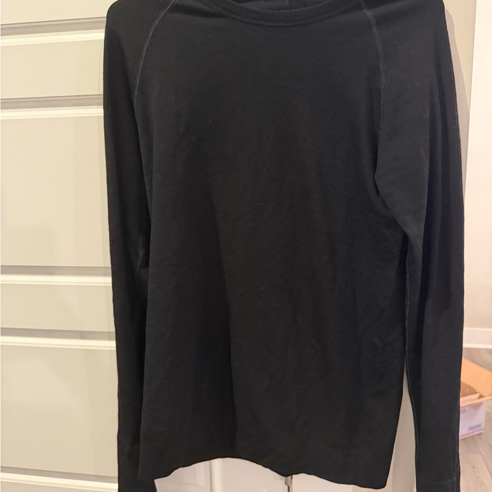 Lululemon Black Long Sleeve Shirt - M - Picture 2 of 6